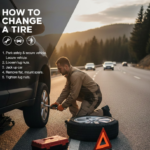 how to change a tire​