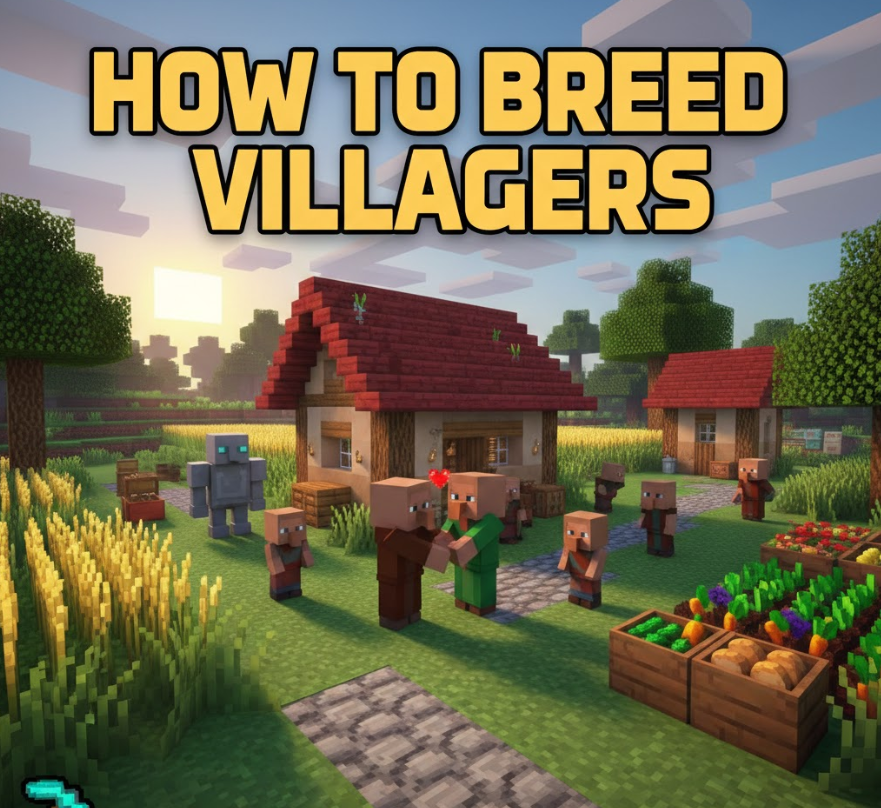 How to Breed Villagers in Minecraft