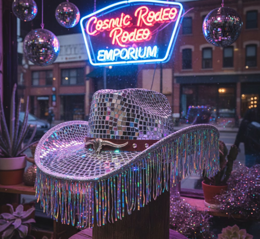 Shop Disco Cowboy Hat