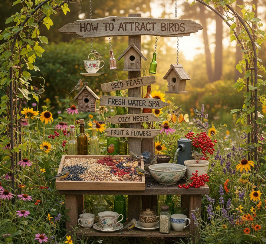 How to Attract Birds