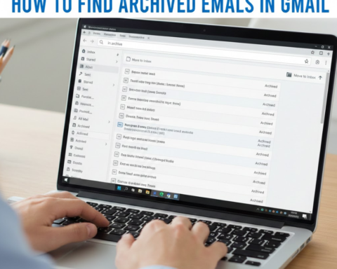 how to find archived emails in gmail​