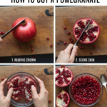 how to cut a pomegranate​