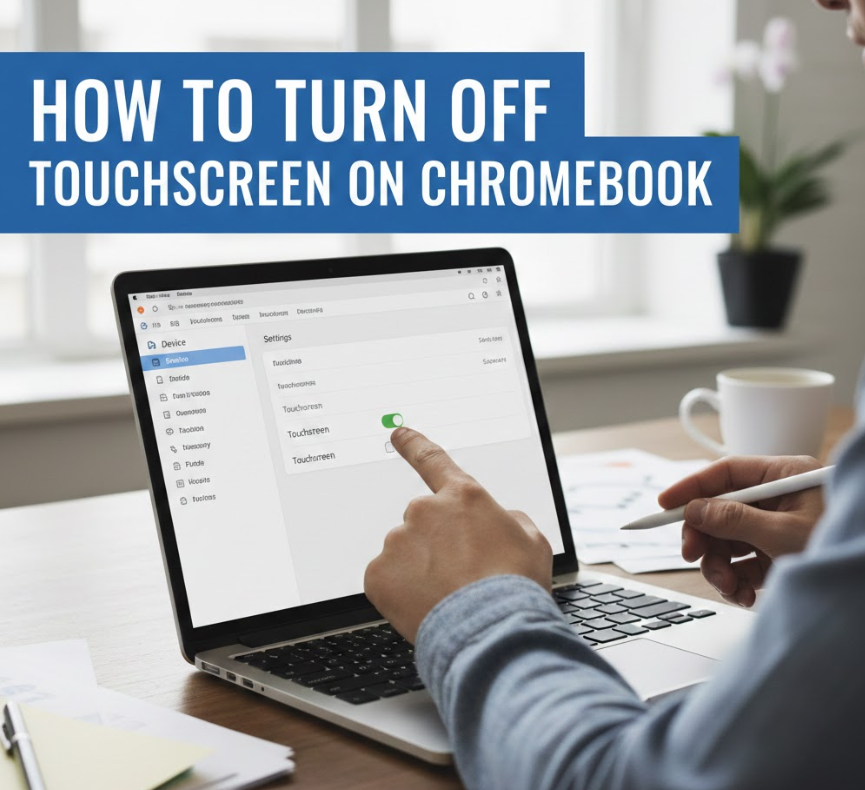 how to turn off touchscreen on chromebook​