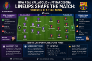 real valladolid vs fc barcelona lineups